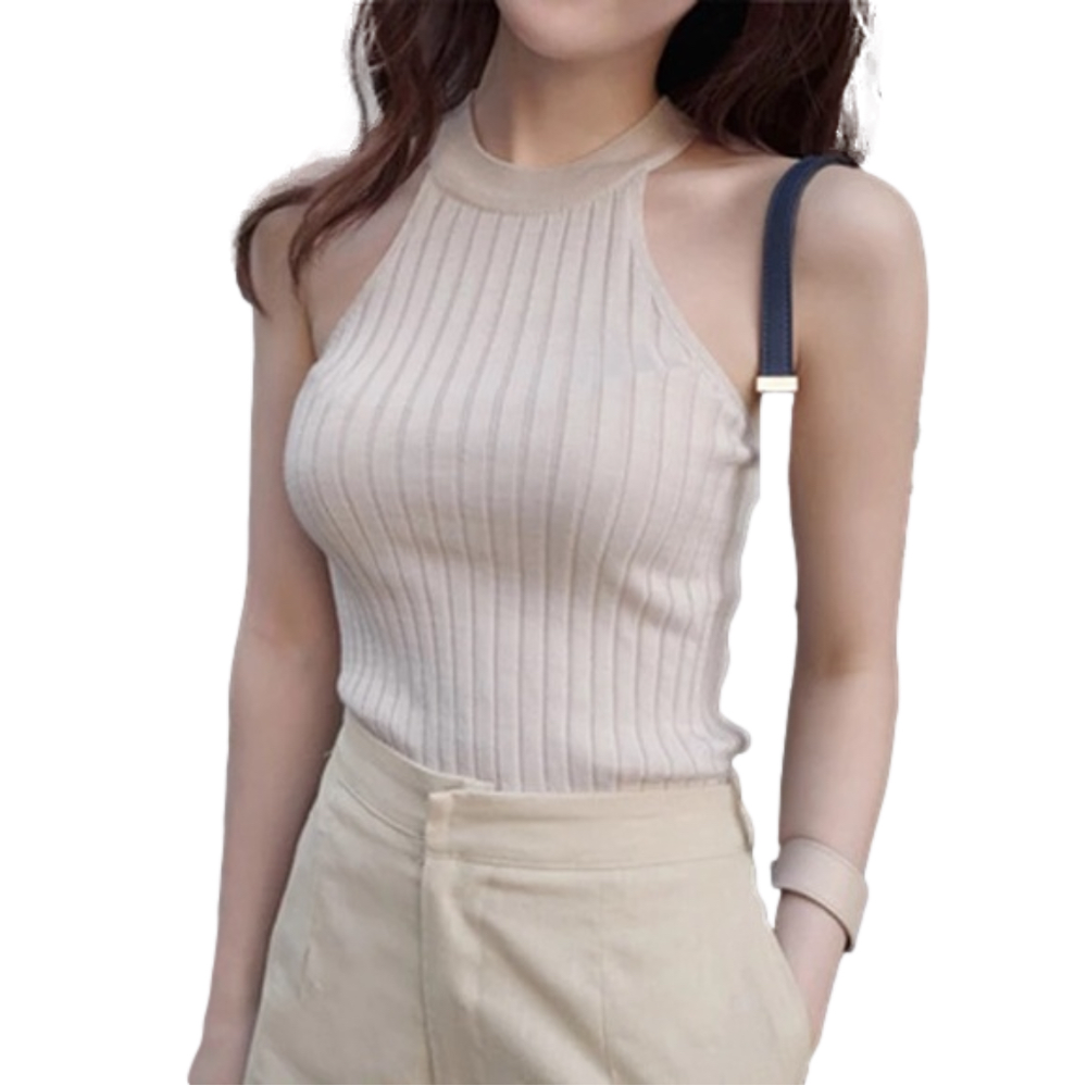 Fitted ribbed top size small medium petite